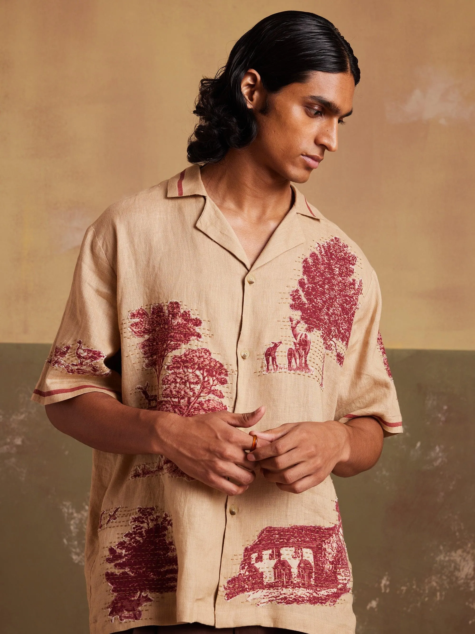 Patched Uni Shirt sold by Cord product image thumbnail 3