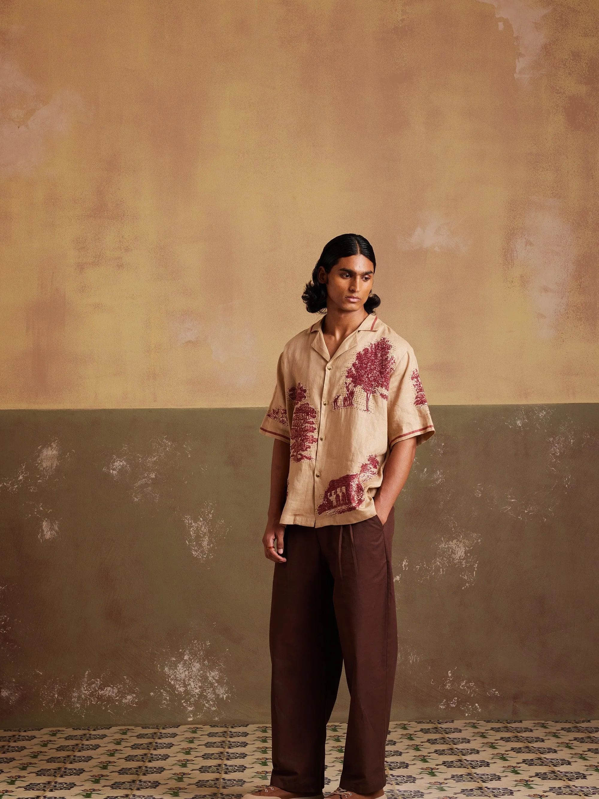 Patched Uni Shirt sold by Cord product image thumbnail 4