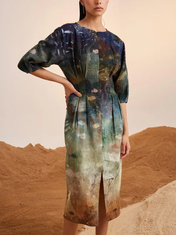 Shaft Dress made by Cord