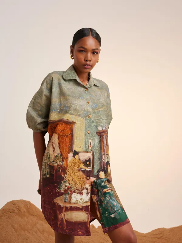 Como Long Shirt made by Cord