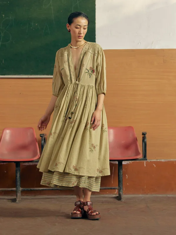 Poem Skirt made by Cord