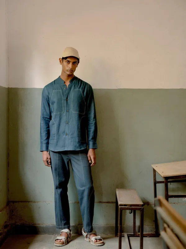 Stitch Collarless Set (Top + Bottom) sold by Cord