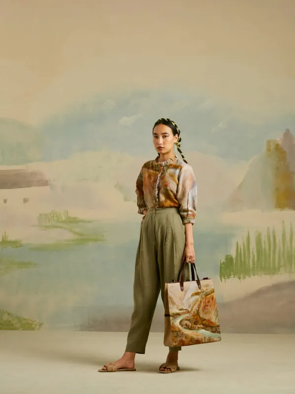 Peru Shirt + Highlang Tote Terrain sold by Cord