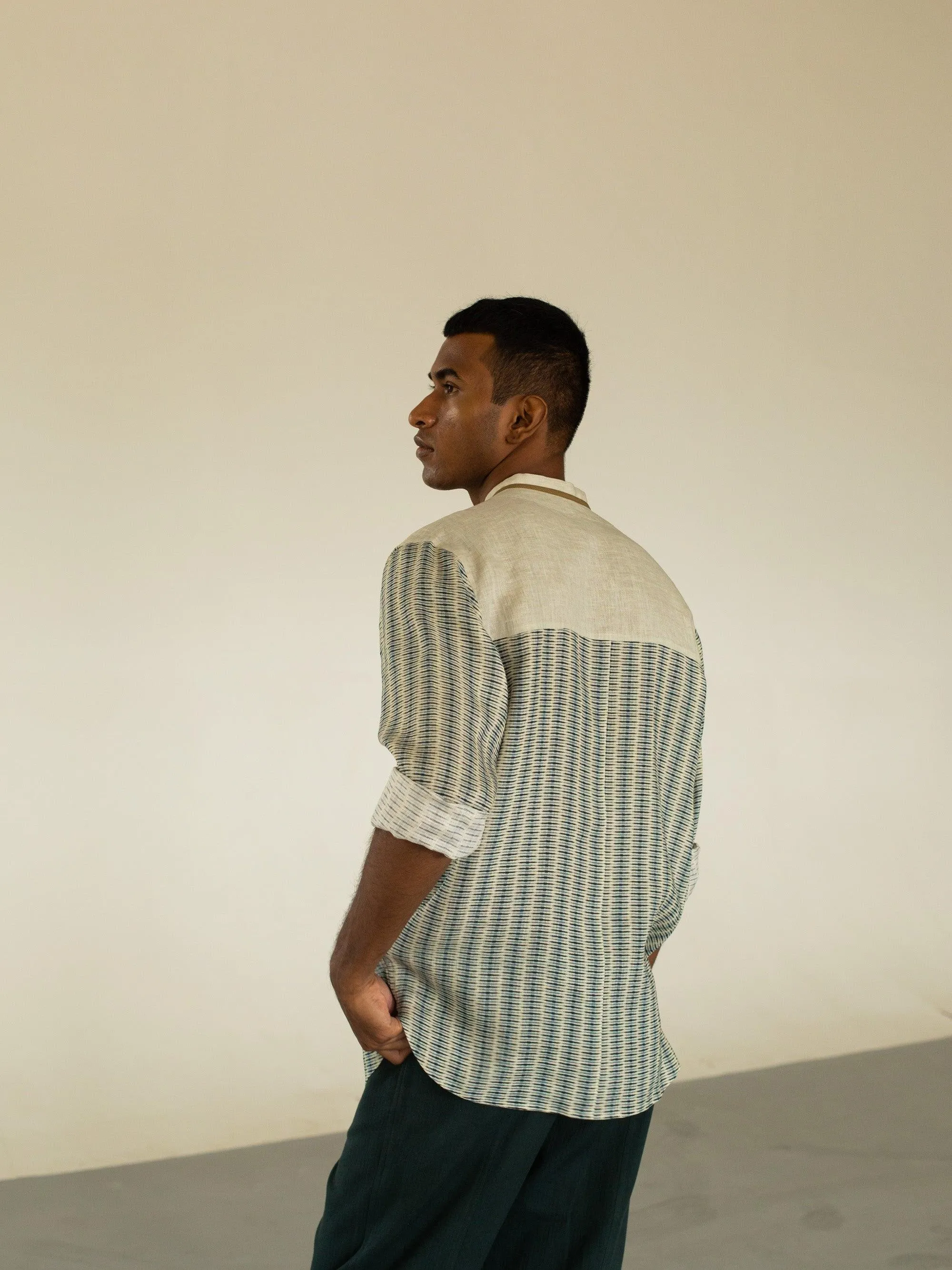 Collarless Shirt sold by Cord product image thumbnail 3