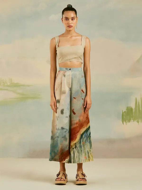 Wide Leg Pants made by Cord