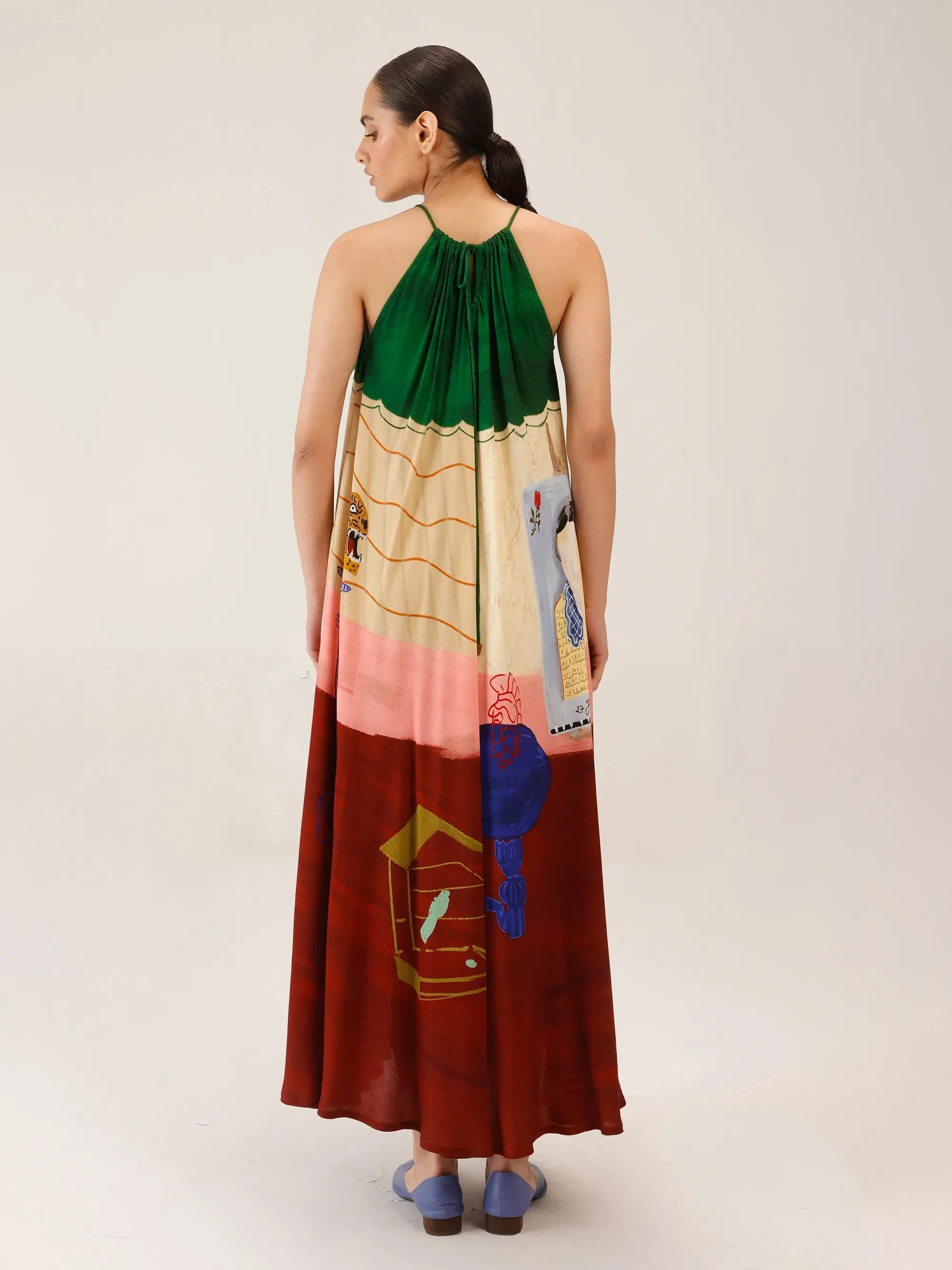 Circle Long Dress sold by Cord product image thumbnail 3