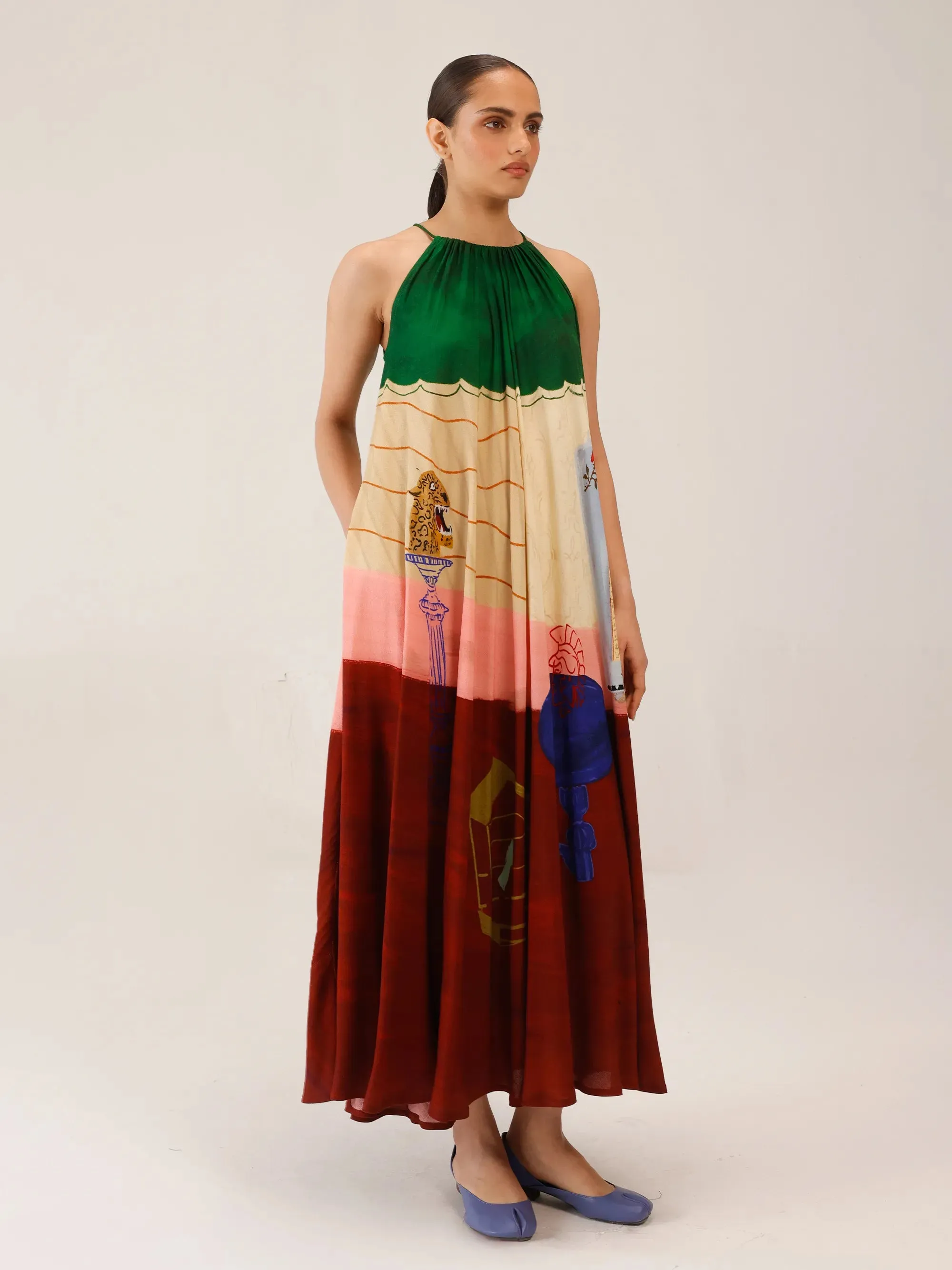 Circle Long Dress sold by Cord product image thumbnail 2