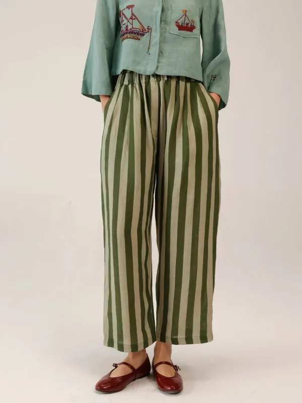 Drawstring Pants made by Cord