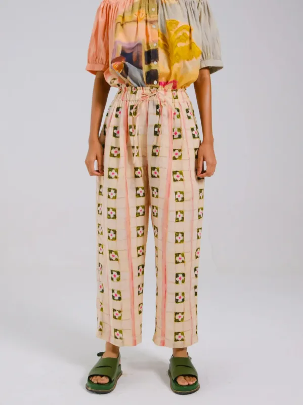 Drawstring Pants made by Cord