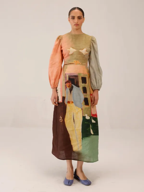 Euro Long Dress made by Cord