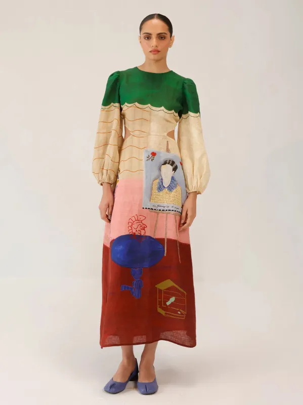 Euro Long Dress made by Cord