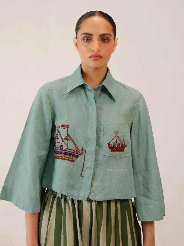 Fern Top made by Cord