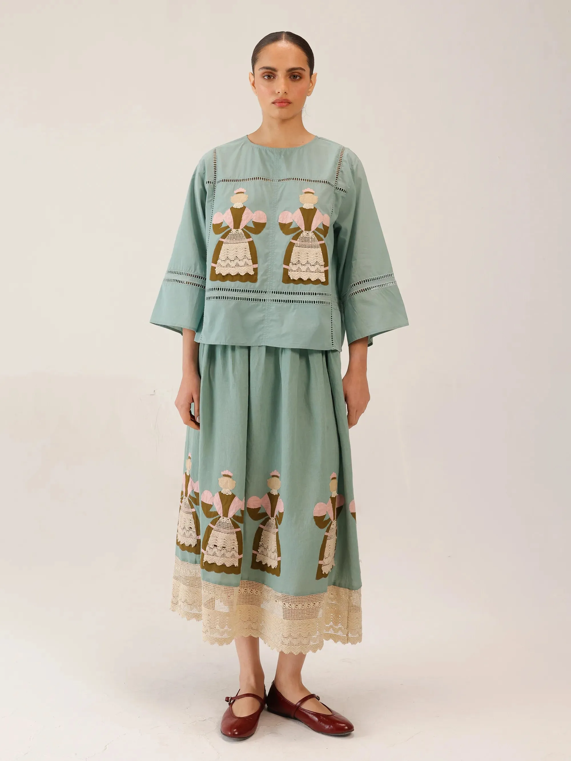 Claire Skirt sold by Cord product image thumbnail 2