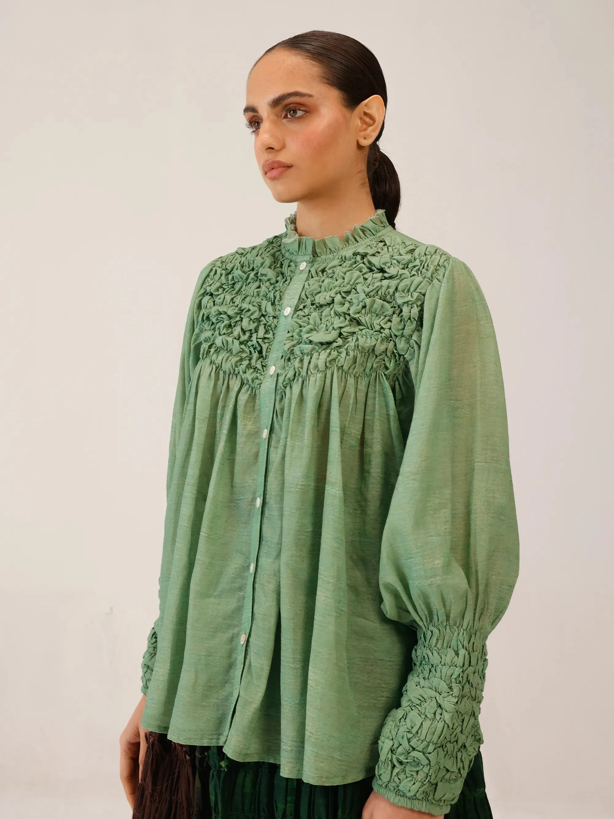 Smocked Shirt sold by Cord product image thumbnail 4