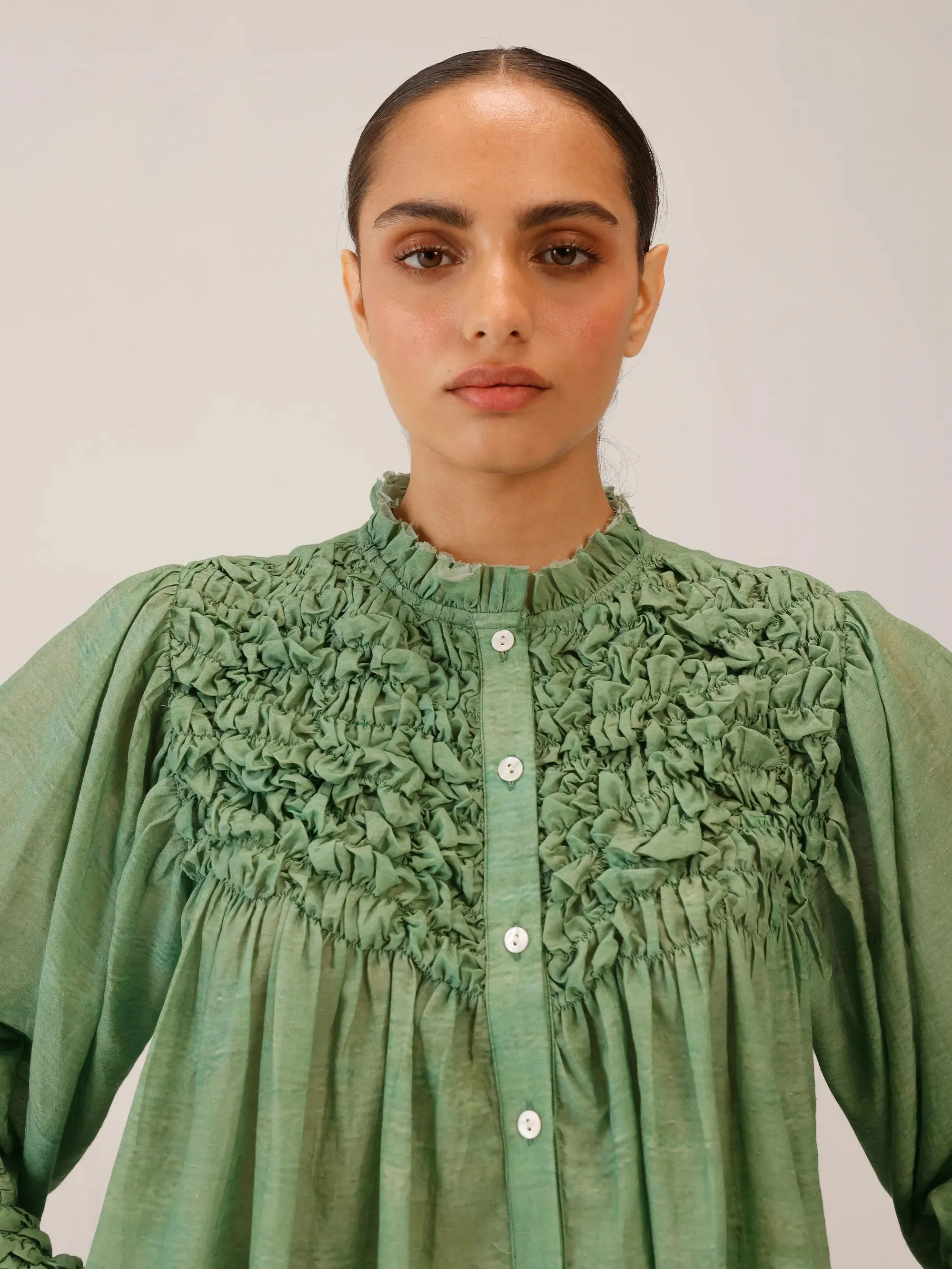 Smocked Shirt sold by Cord product image thumbnail 2