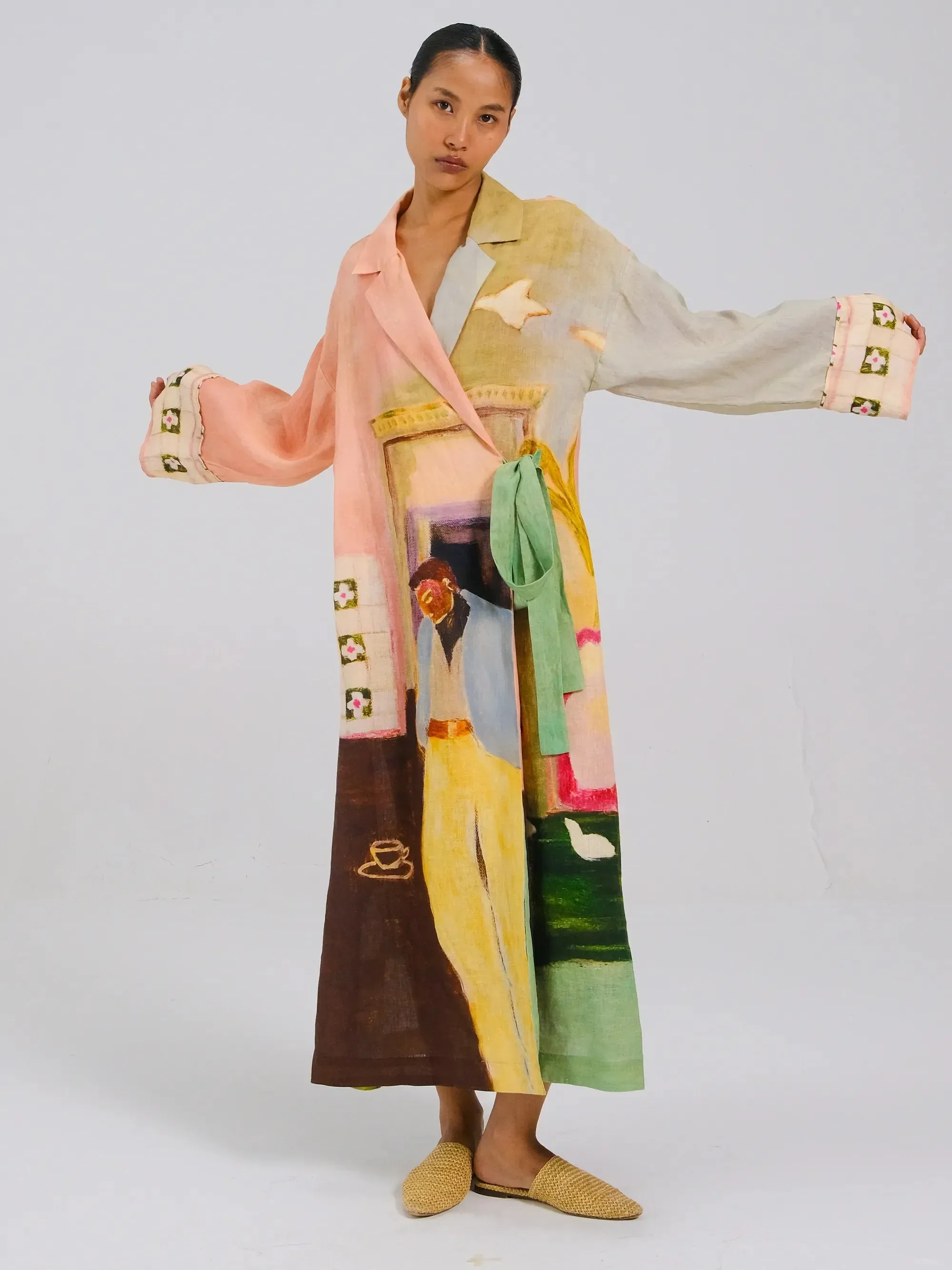 Tie Up Dress sold by Cord product image thumbnail 4