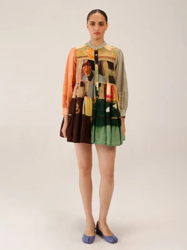 Tier Dress made by Cord