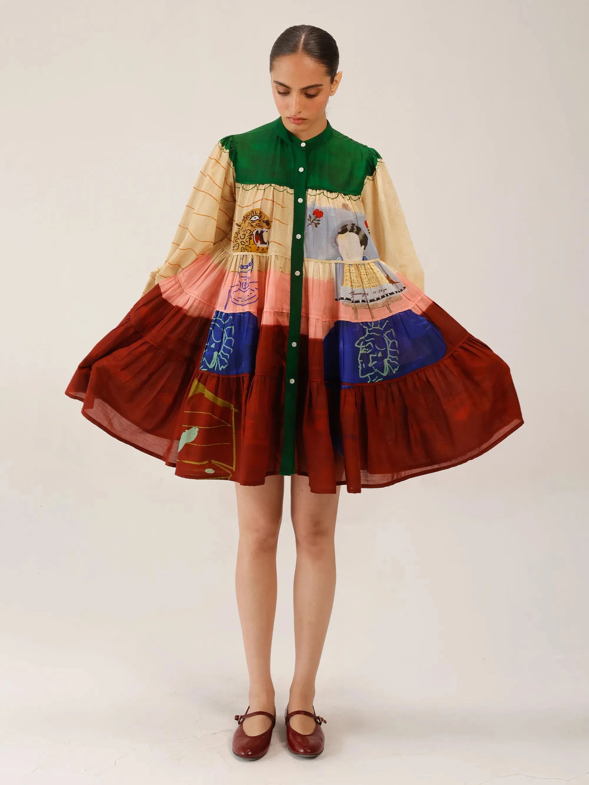 Tier Dress sold by Cord product image thumbnail 2