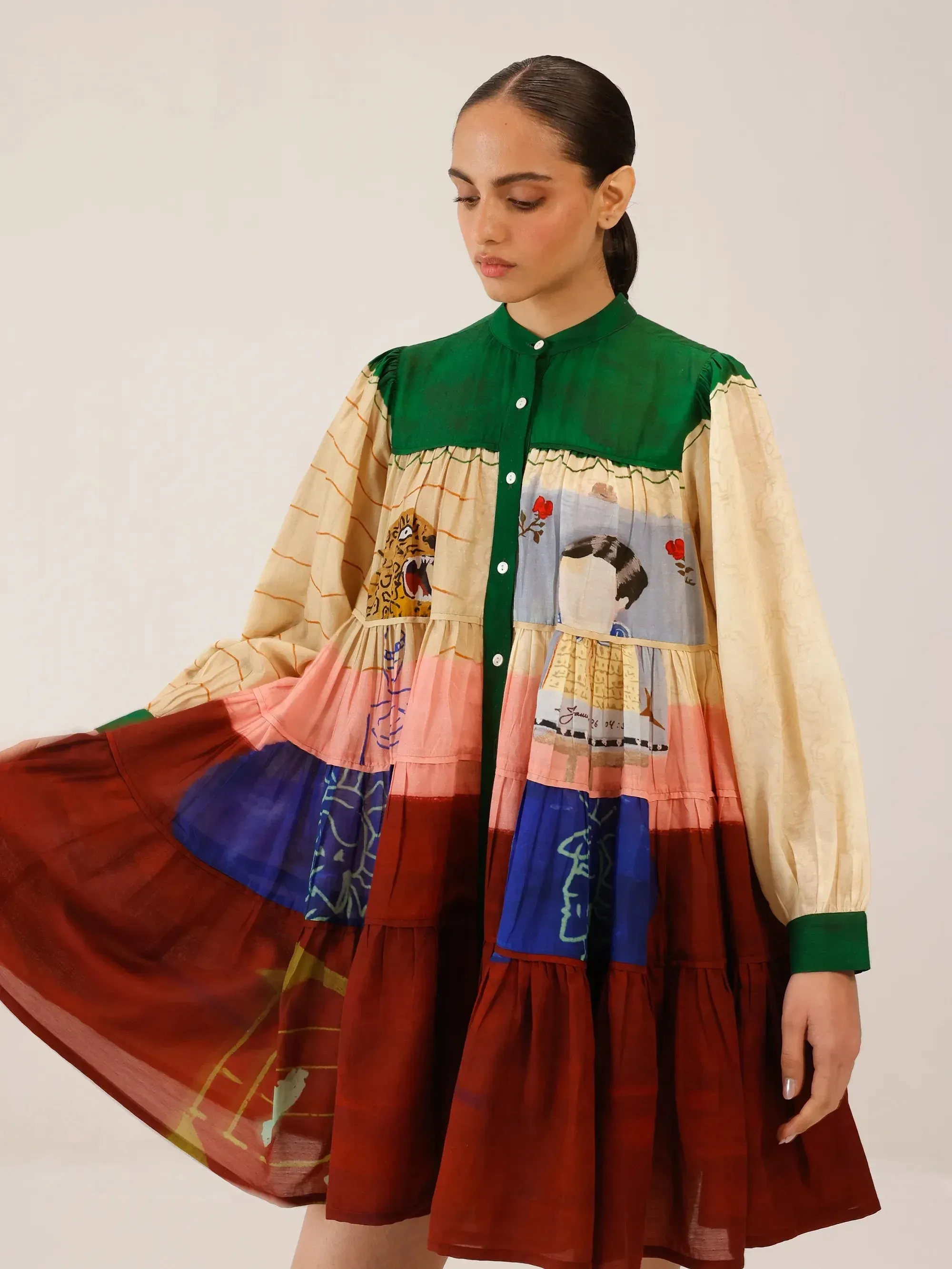 Tier Dress sold by Cord product image thumbnail 4