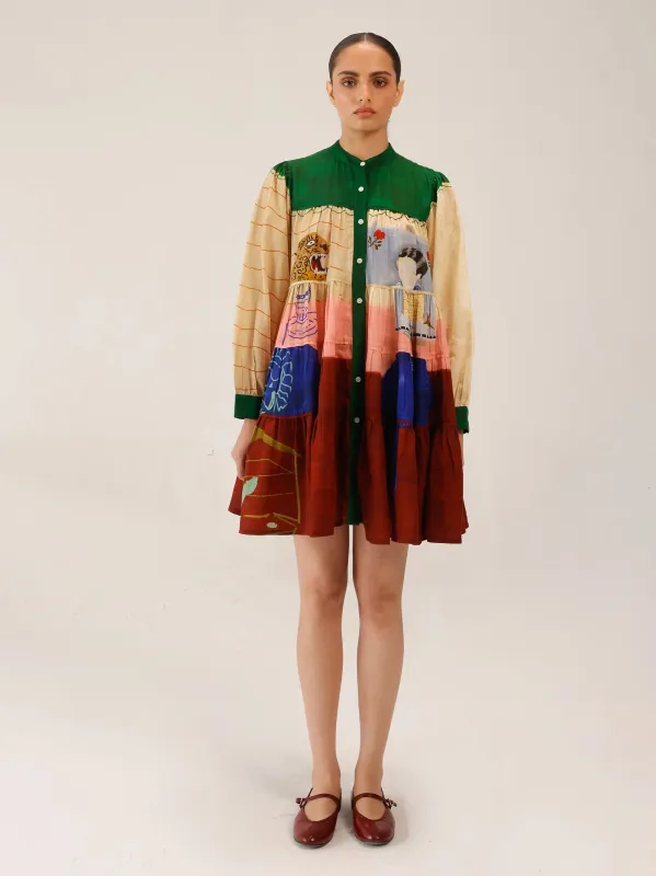 Tier Dress made by Cord