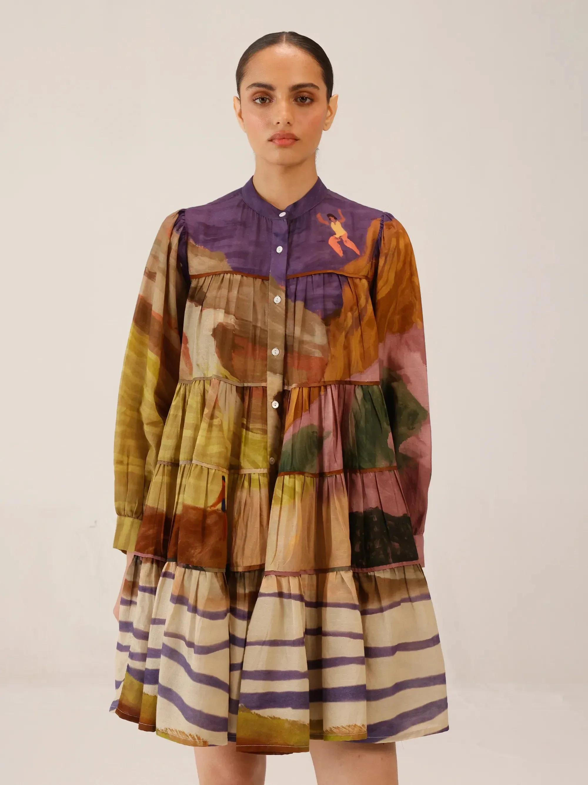 Tier Dress sold by Cord product image thumbnail 5