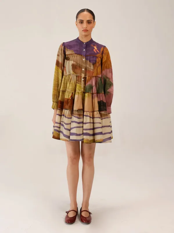 Tier Dress made by Cord