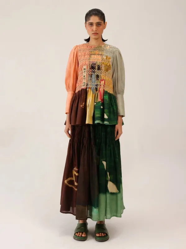 Gaia Set(Gaia Top + July Skirt) made by Cord