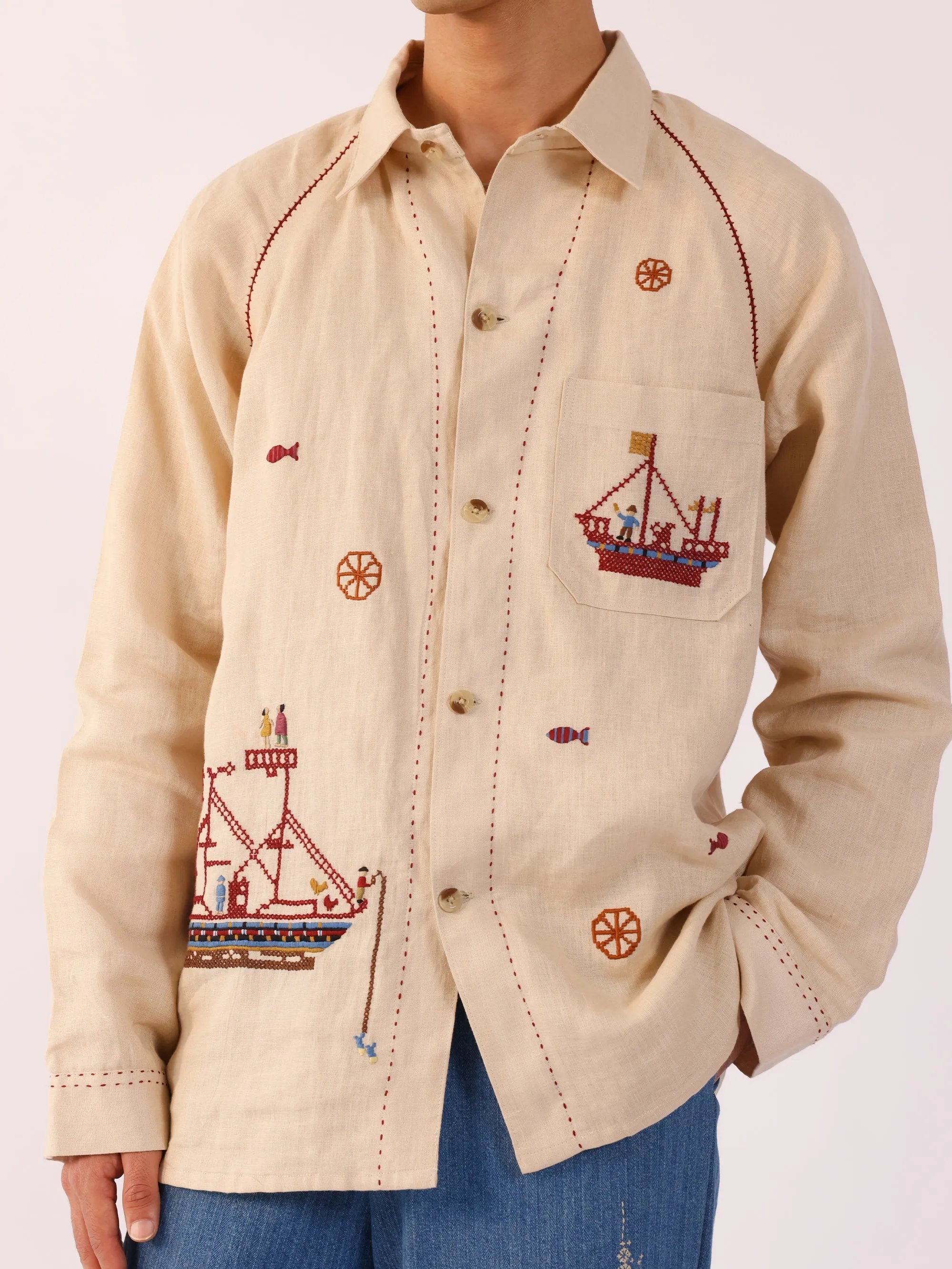 Field Shacket sold by Cord product image thumbnail 3