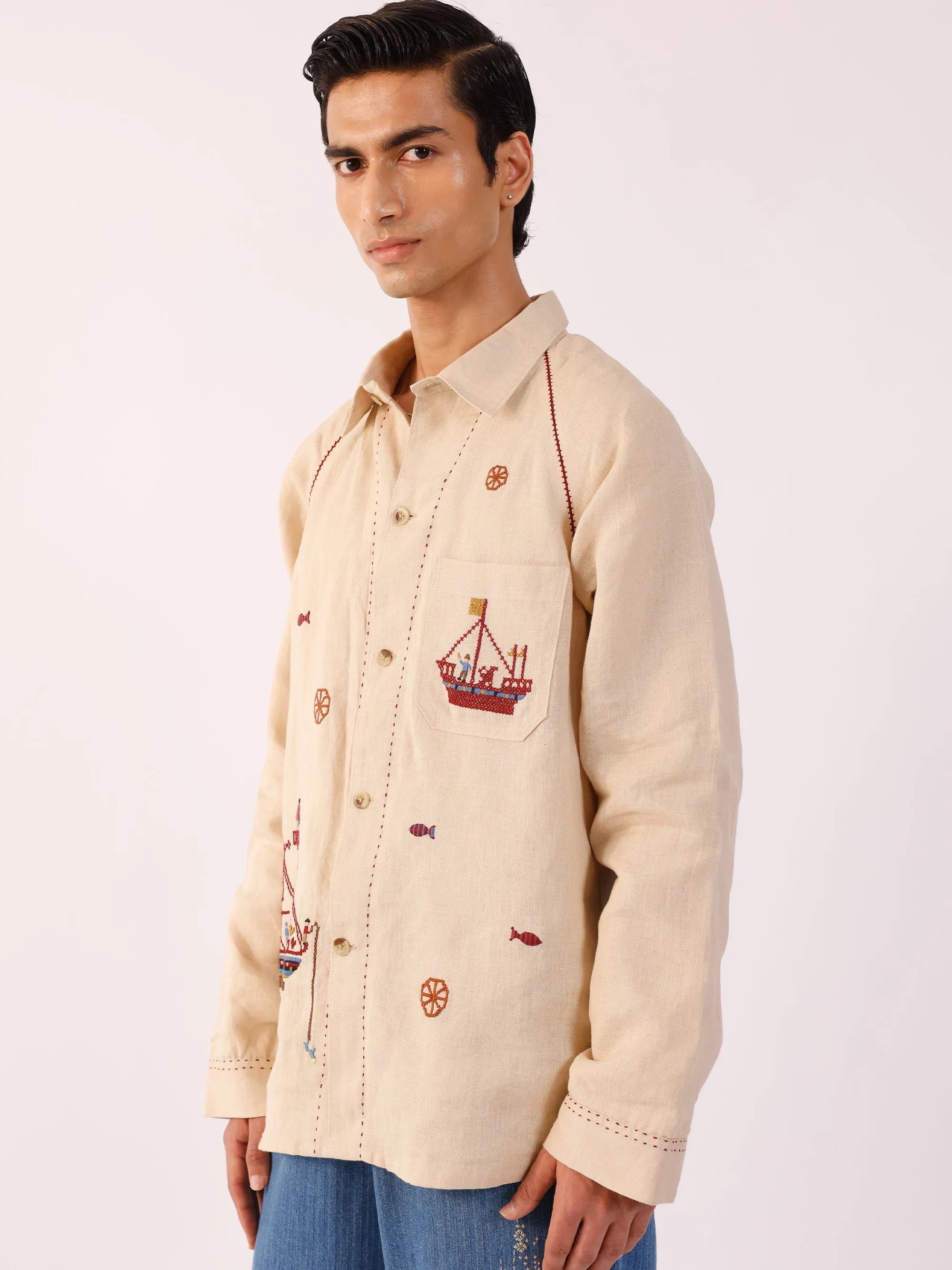 Field Shacket sold by Cord product image thumbnail 4