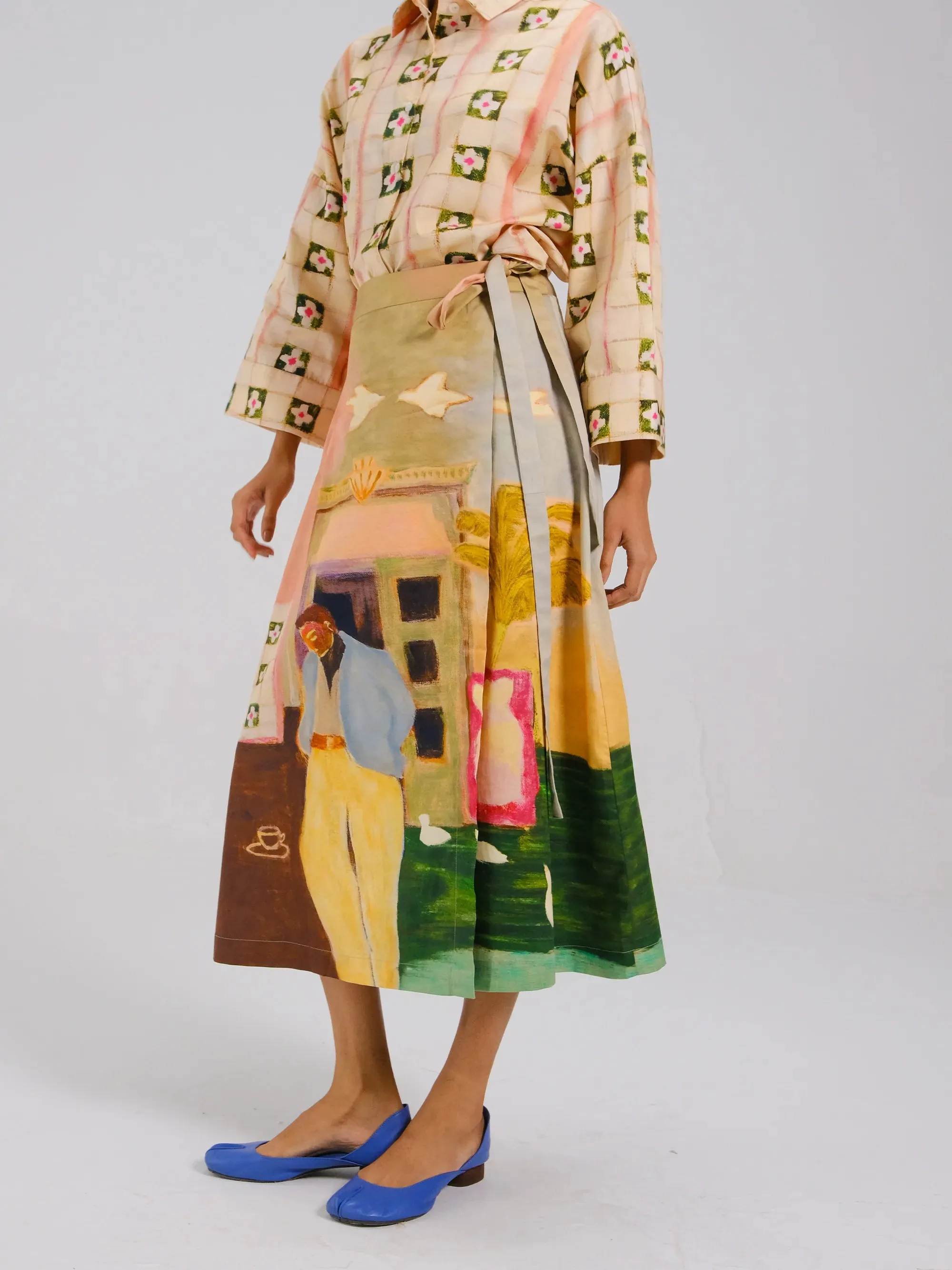 Wrap Skirt sold by Cord product image thumbnail 3