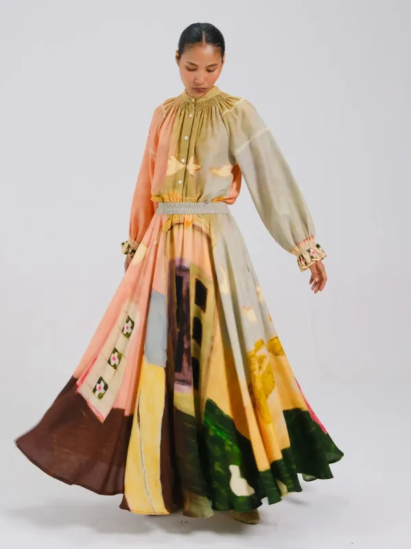 Umbrella Skirt made by Cord