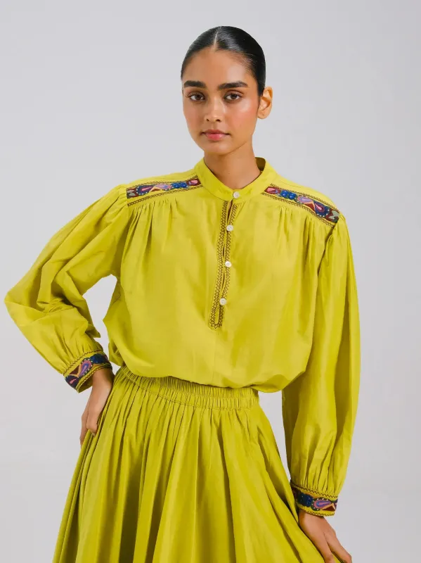 Peasant Top made by Cord