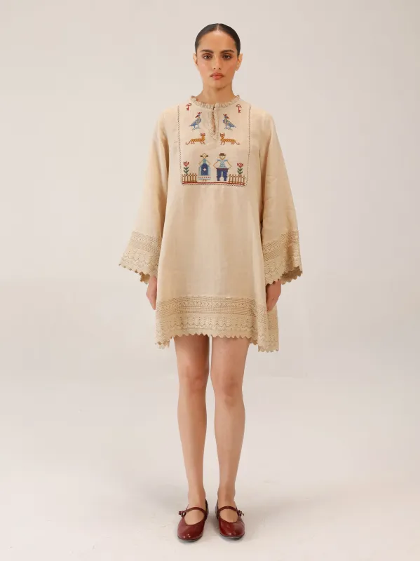 Jolene Short Dress made by Cord