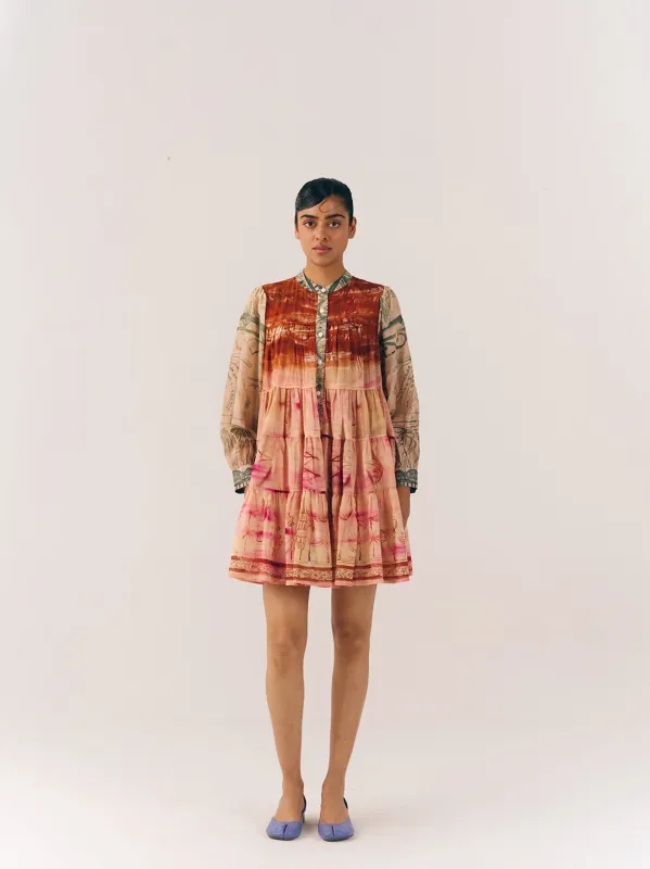 Tier Dress made by Cord
