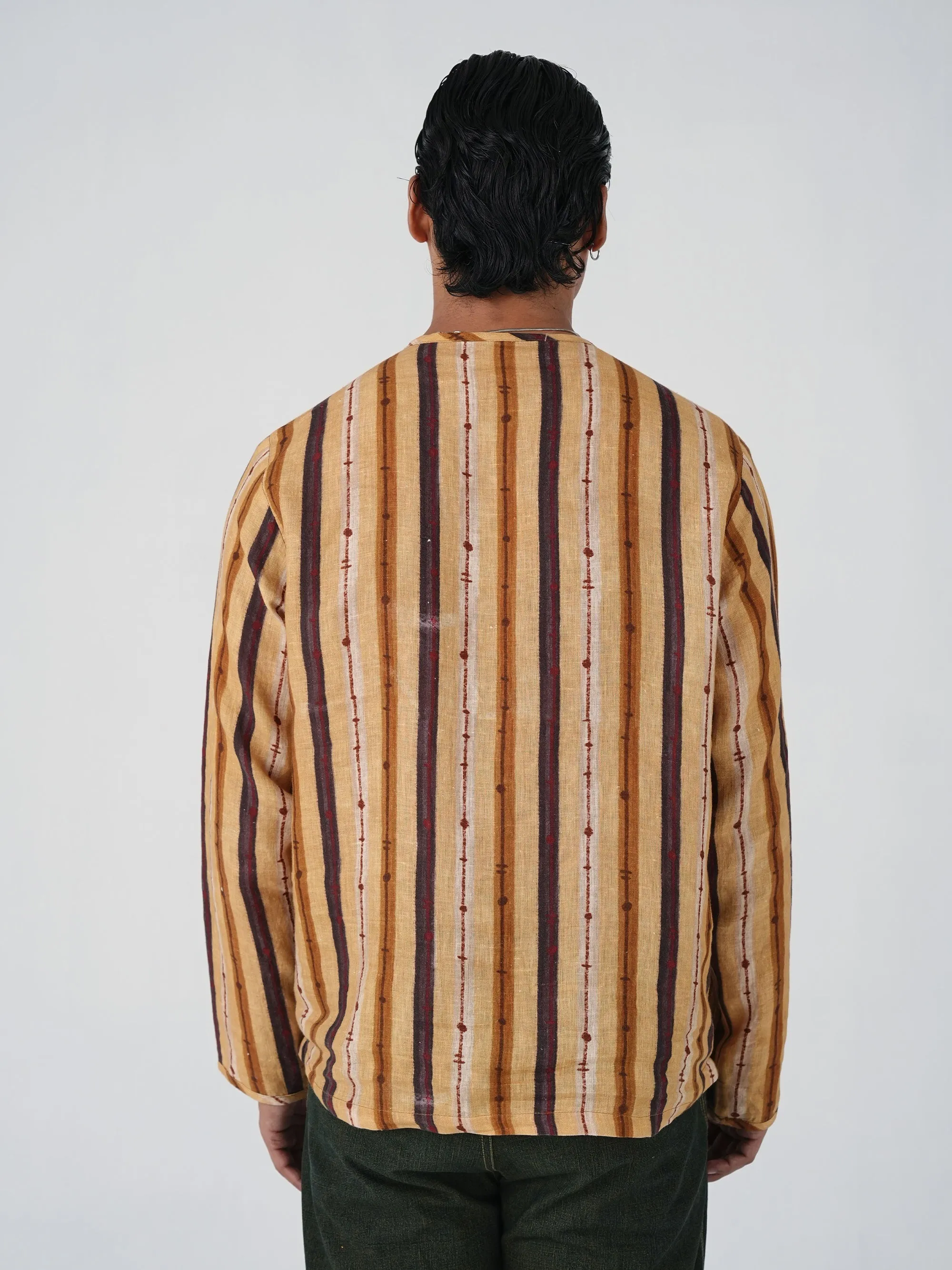 Zen Collarless Shirt sold by Cord product image thumbnail 5