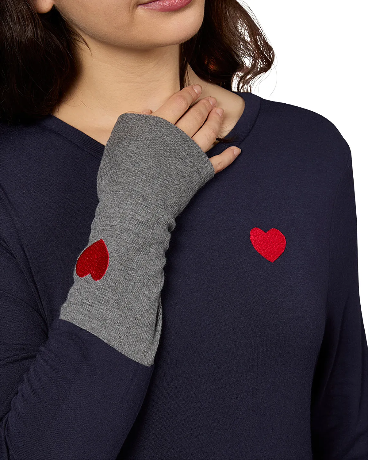 Women's Sweetheart Modal Blend Full-Length Nightgown sold by MeMoi product image thumbnail 4