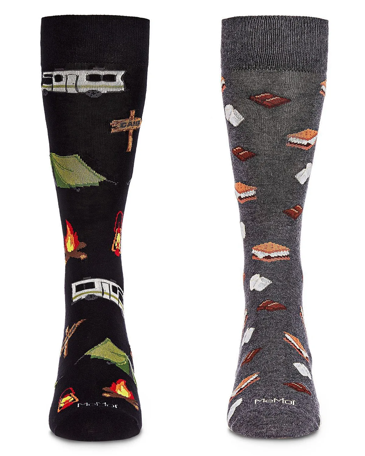 2 Pair Men's Rayon Blend "Food and Drink" Novelty Crew Socks sold by MeMoi product image thumbnail 5