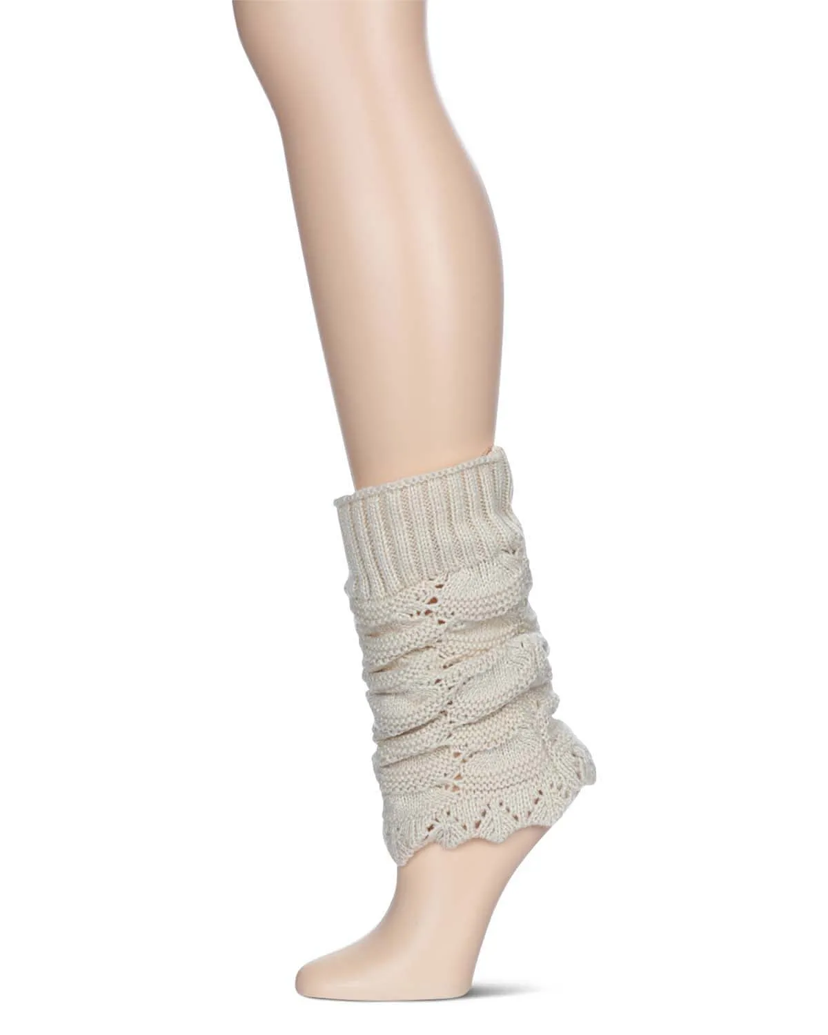 Women's Cozy Crochet Knit Boot Topper sold by MeMoi