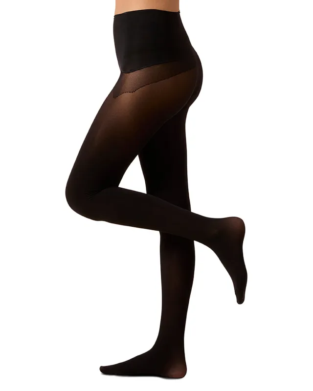 Women's Perfectly Opaque Seamless Top 60 Denier Tights sold by MeMoi