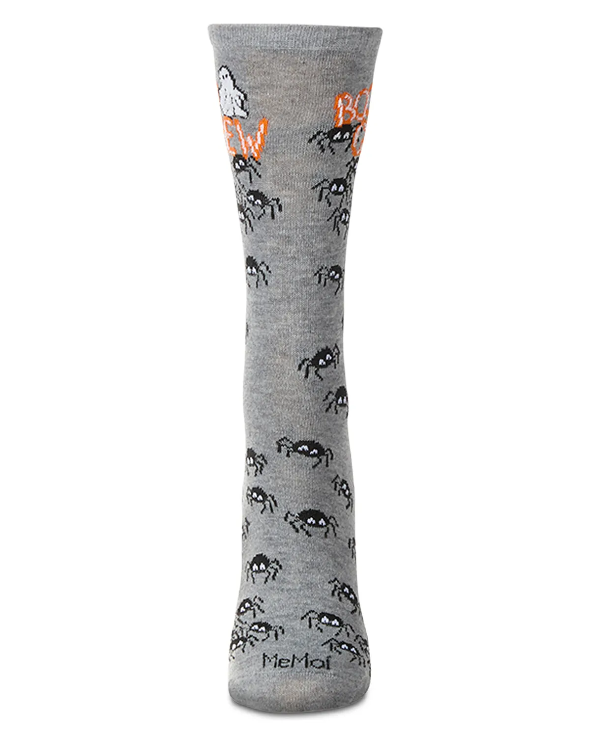 Women's "Boo Crew" Halloween Holiday Novelty Crew Sock sold by MeMoi product image thumbnail 2