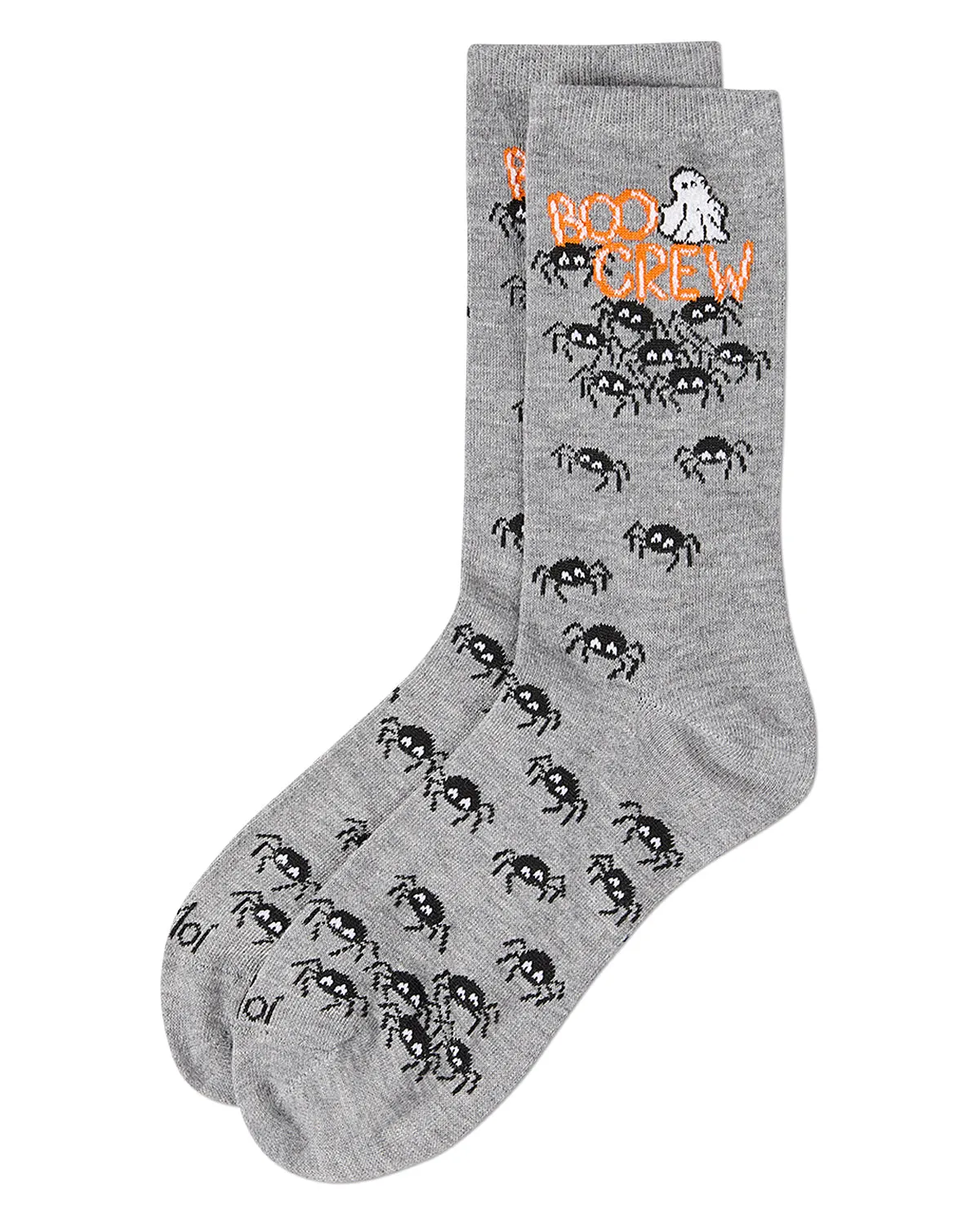 Women's "Boo Crew" Halloween Holiday Novelty Crew Sock sold by MeMoi product image thumbnail 3