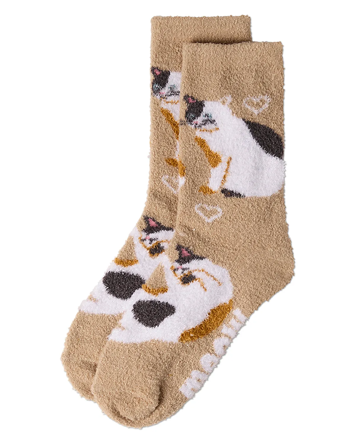 Women's Cat Themed SuperSoft Cozy Crew Sock sold by MeMoi product image thumbnail 4