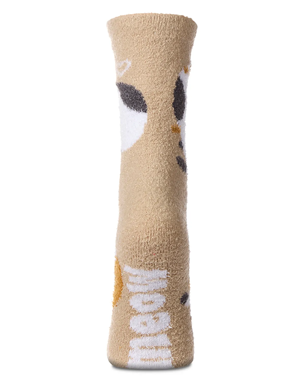 Women's Cat Themed SuperSoft Cozy Crew Sock sold by MeMoi product image thumbnail 3