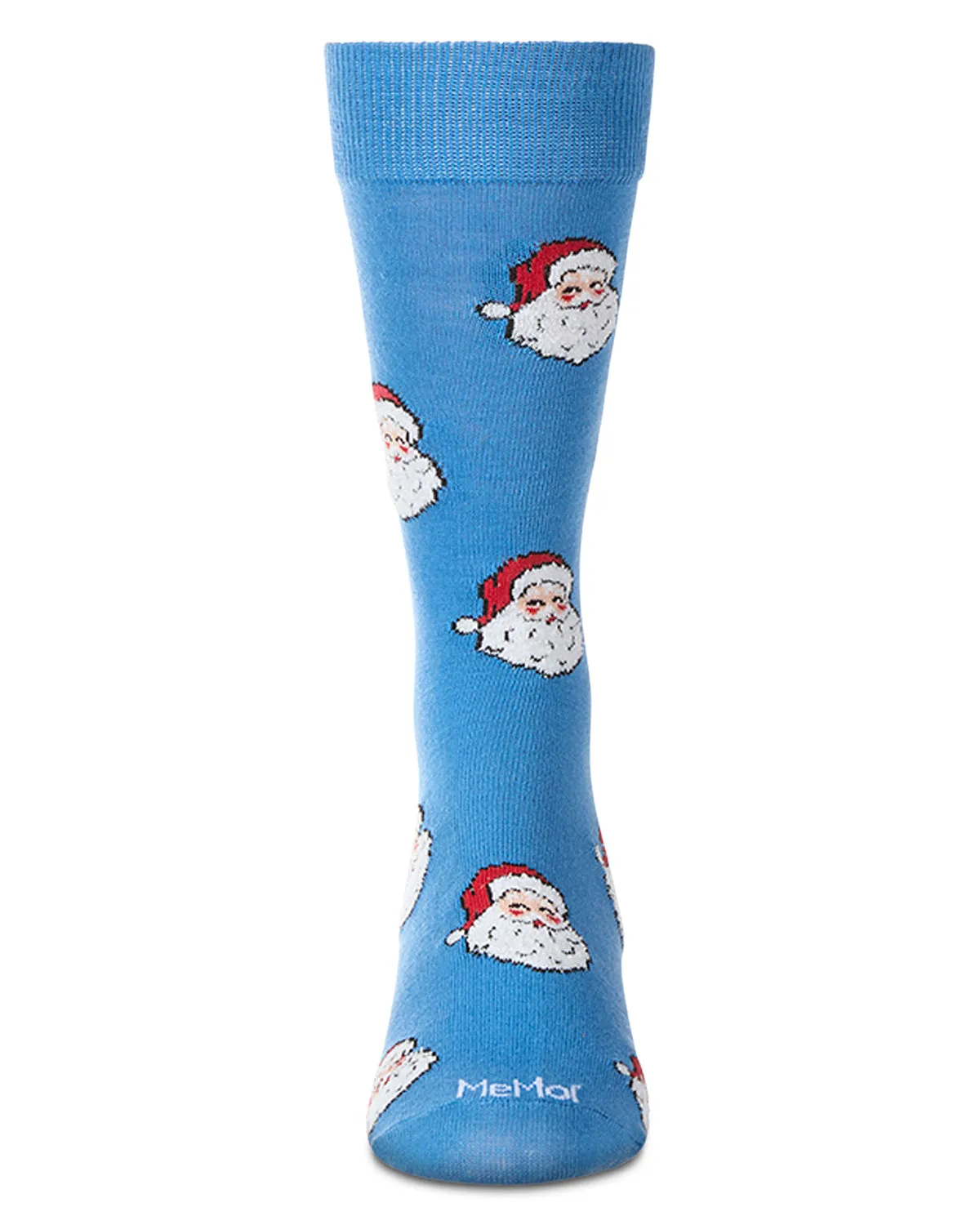 Men's "Retro Santa" Christmas Holiday Novelty Crew Sock sold by MeMoi product image thumbnail 2