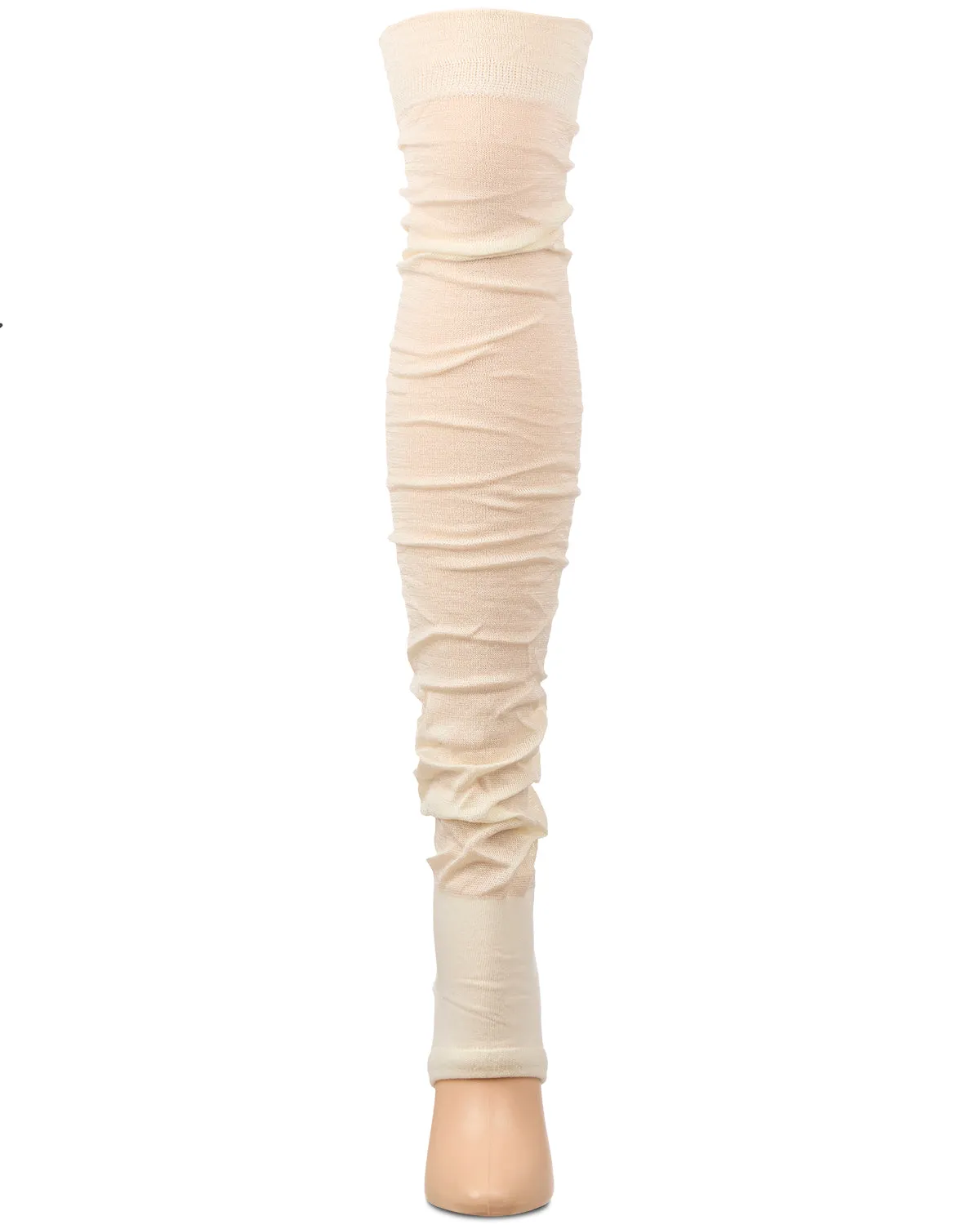 Women's "Trendlucent" Cotton Rich Over The Knee Toeless Sock sold by MeMoi product image thumbnail 2