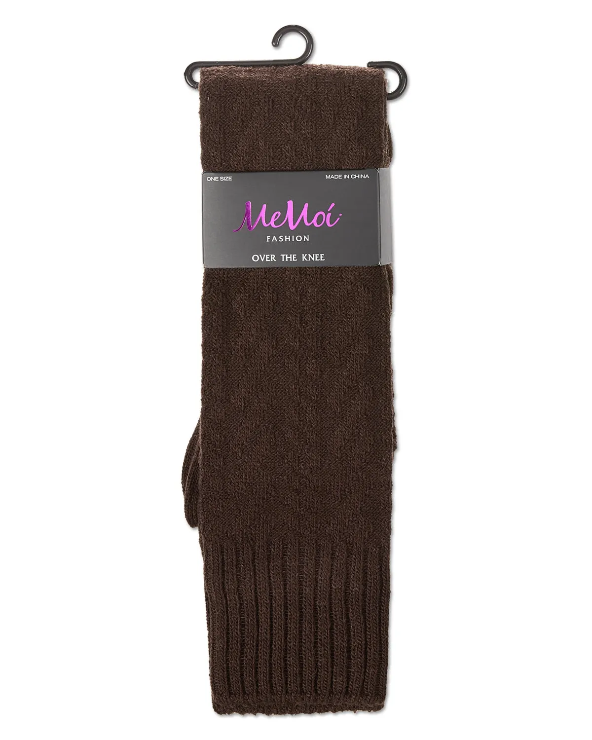 Women's Cable Deluxe Over the Knee Sock sold by MeMoi product image thumbnail 4