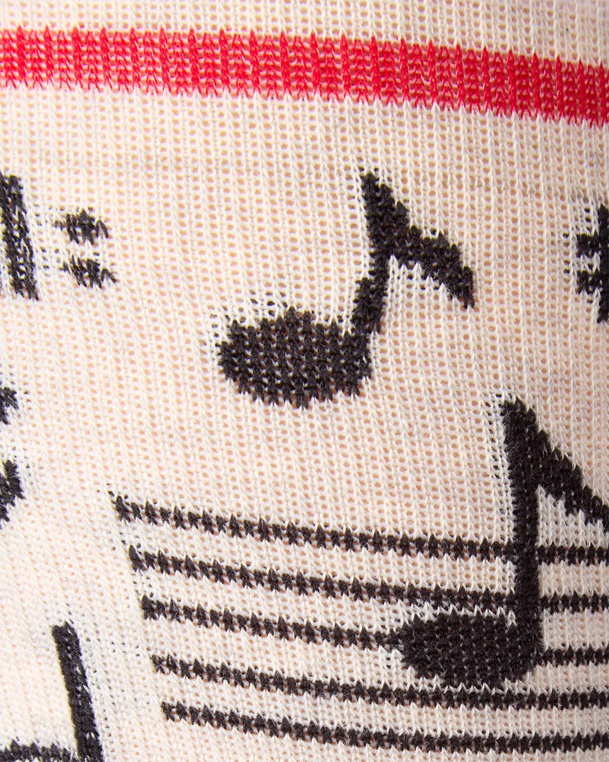 Unisex "Musical Notes" Cotton Blend Moderate Compression Knee Socks sold by MeMoi product image thumbnail 4