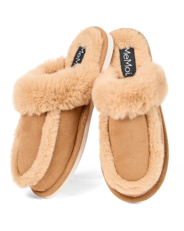 Women's "The Holly" Cozy Plush Fleece-Lined Slippers sold by MeMoi