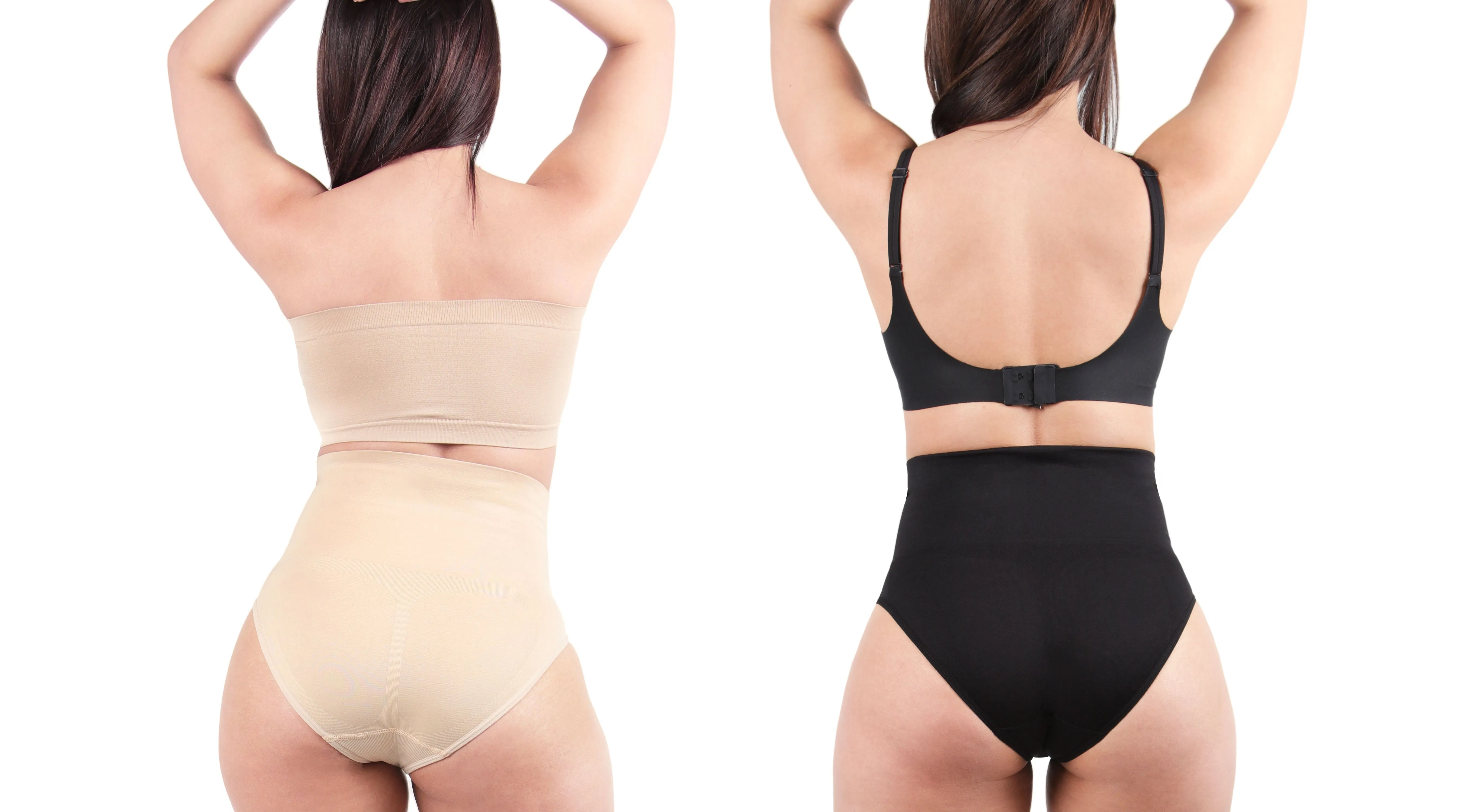 2 Pair Women's Full Coverage High Waisted Shaping Briefs sold by MeMoi product image thumbnail 3