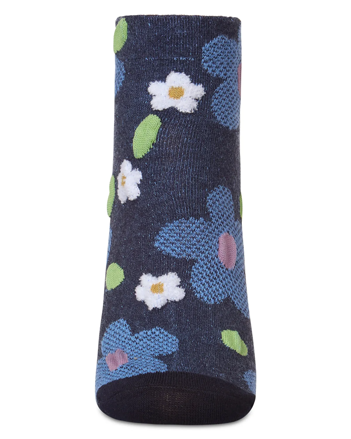 Women's Daisy Dimensional Shortie Socks sold by MeMoi product image thumbnail 2